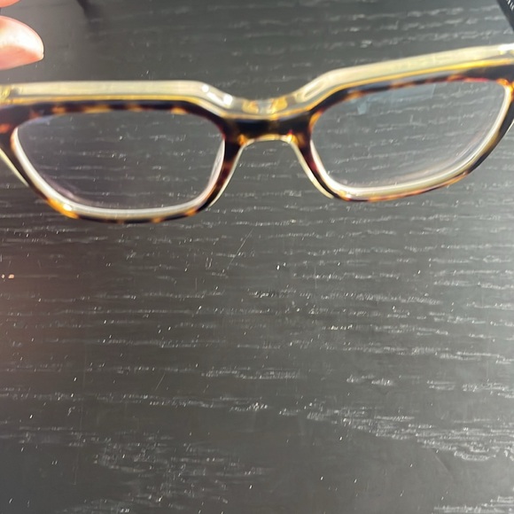 RARE! Warby Parker Winston Eye Glasses Frame in Cognac Tortoise and Citron - Picture 11 of 14
